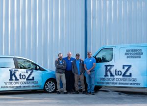 The K to Z Window Coverings team